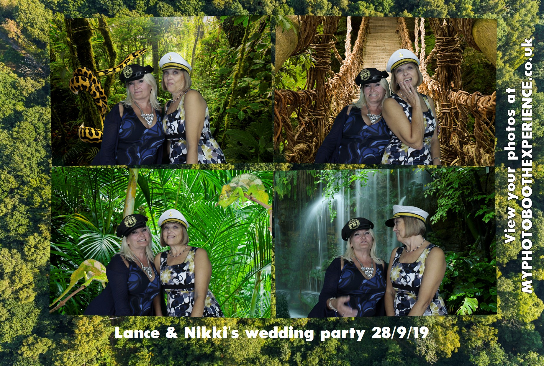 Nikki and Lance's Wedding | View more photos from the event at gallery.myphotoboothexperience.co.uk/u/MyPhotoBoothExperienceLtd/Nikki-and-Lances-Wedding
